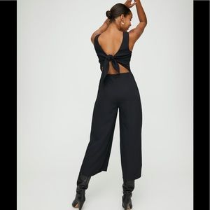 Aritzia WILFRED Écoulement Jumpsuit - Black Size 8